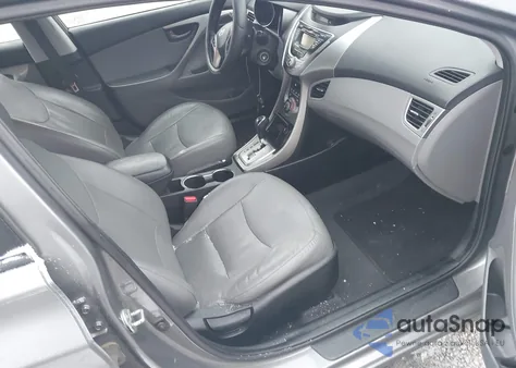 2013 Hyundai Elantra Limited из США, поврежденный, VIN 5NPDH4AE5DH199972